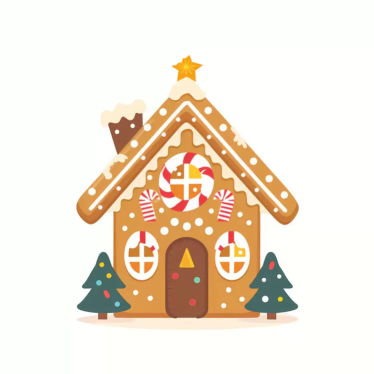 Christmas gingerbread house