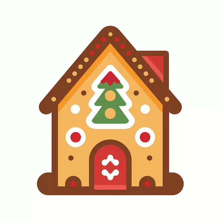 Christmas gingerbread house
