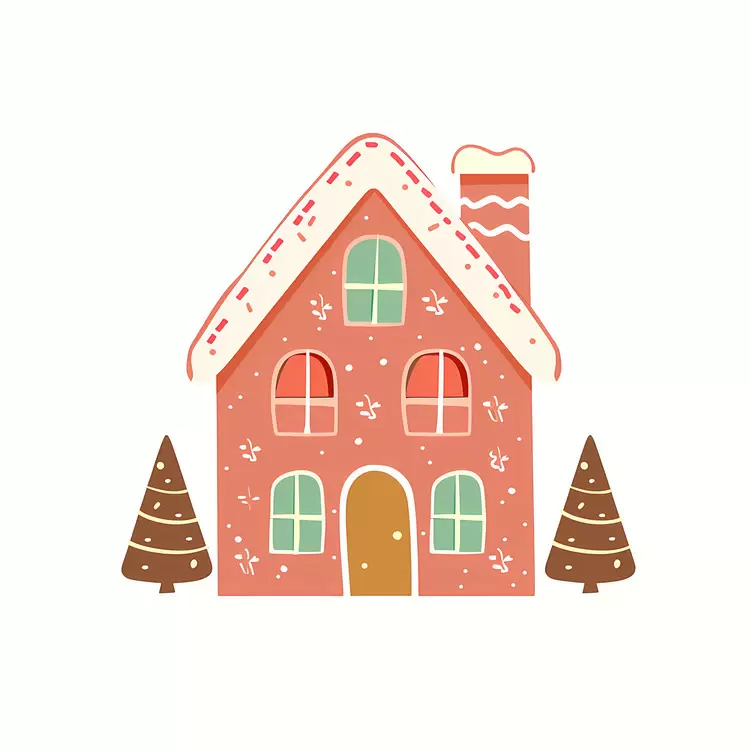 Christmas gingerbread house