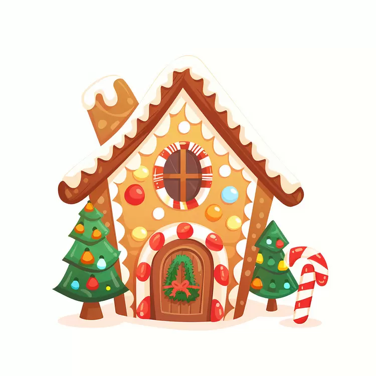 Christmas gingerbread house