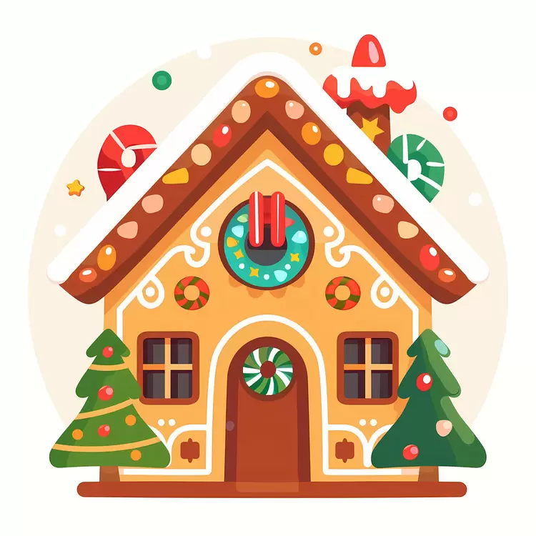 Christmas gingerbread house