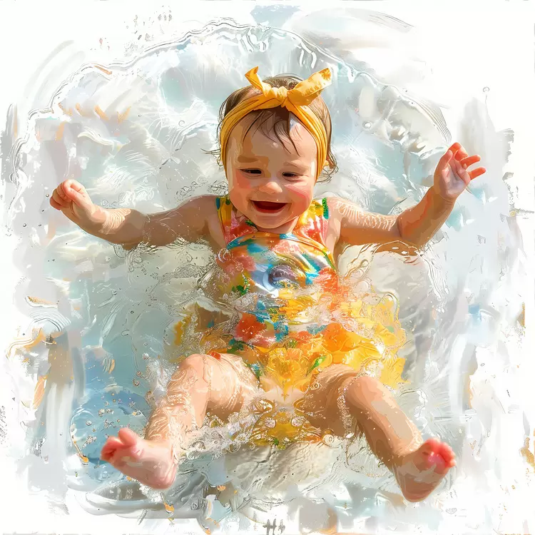 swimming suit baby girl