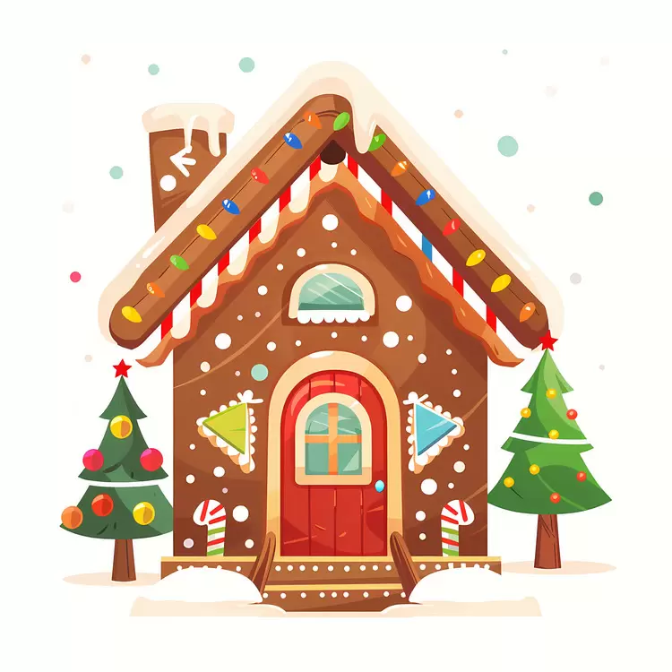 Christmas gingerbread house