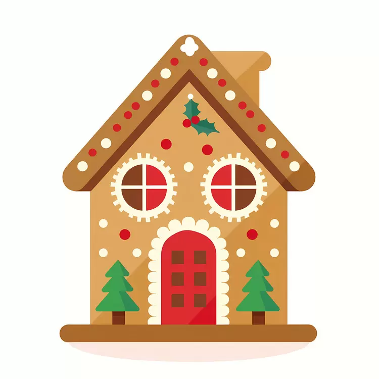 Christmas gingerbread house