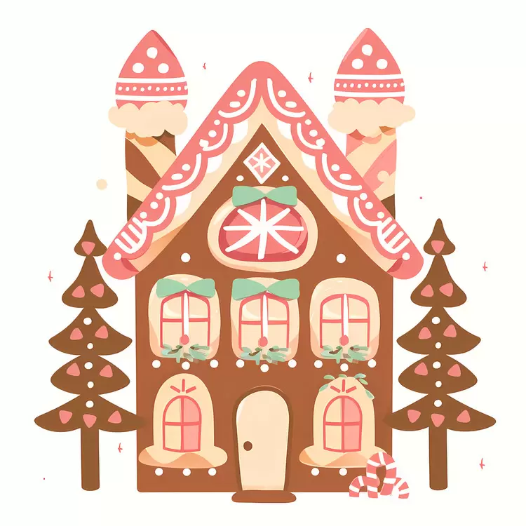 Christmas gingerbread house