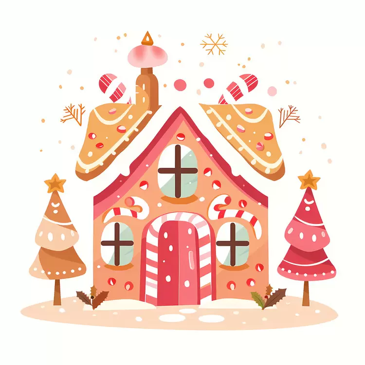 Christmas gingerbread house