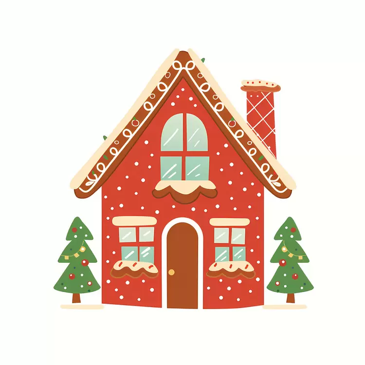 Christmas gingerbread house
