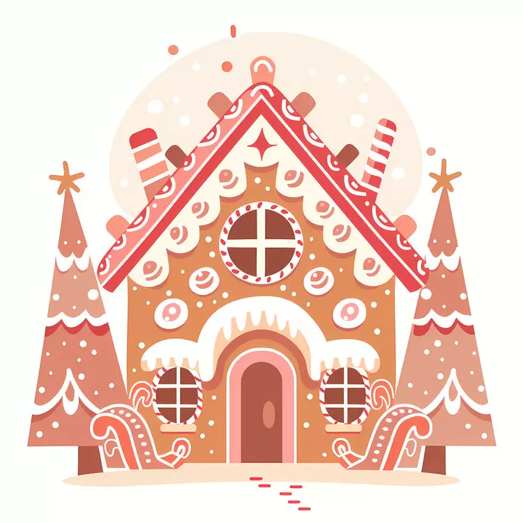 Christmas gingerbread house