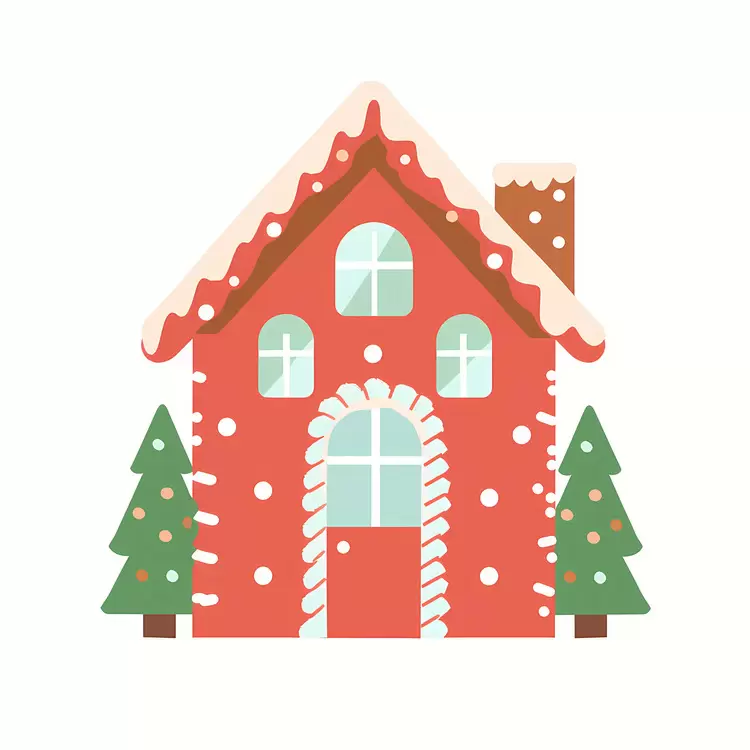 Christmas gingerbread house