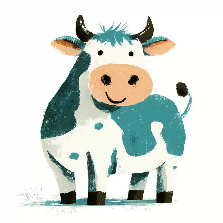 Chubby cow