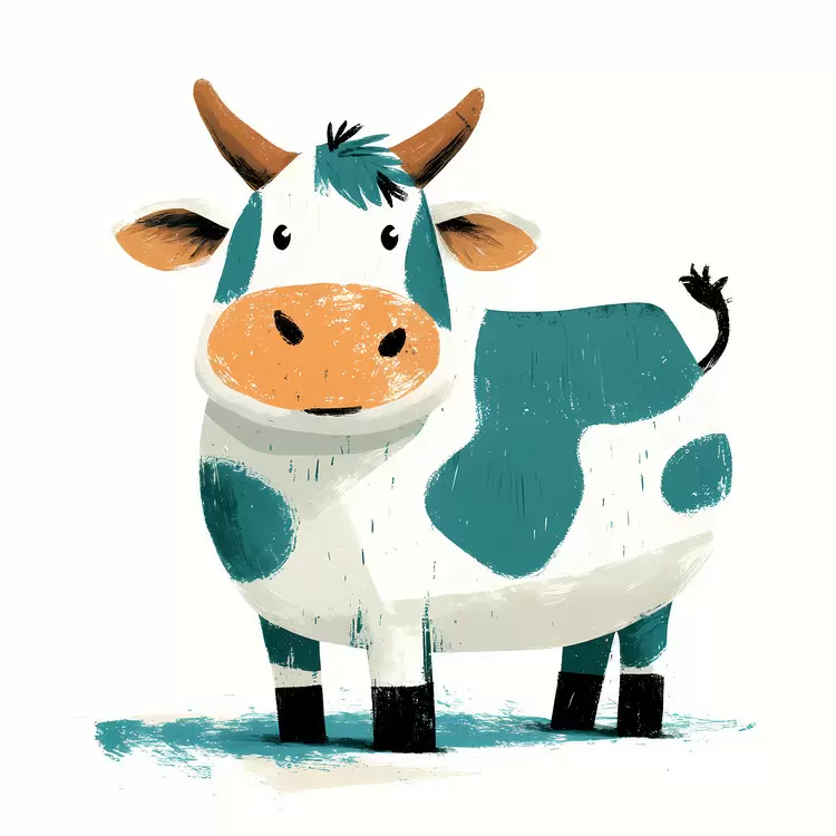 Chubby cow