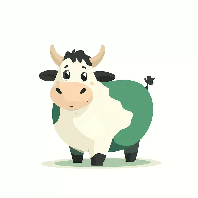 Chubby cow