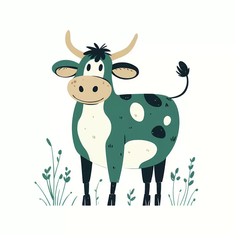 Chubby cow