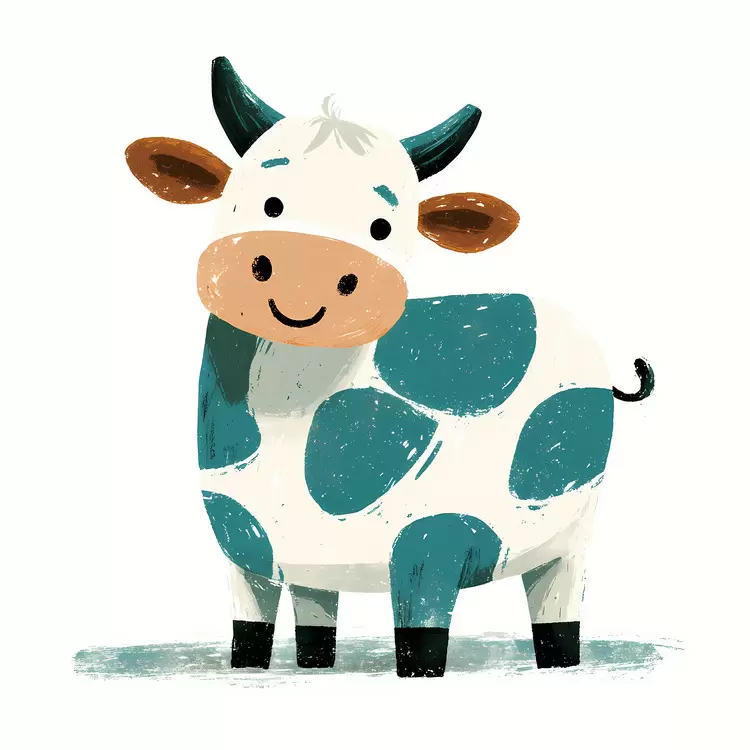 Chubby cow