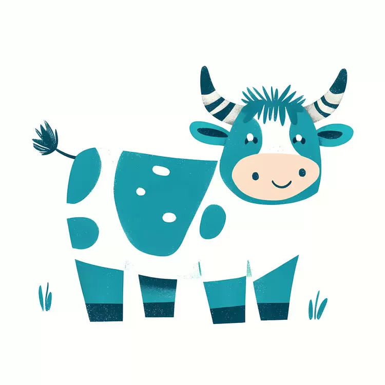 Chubby cow