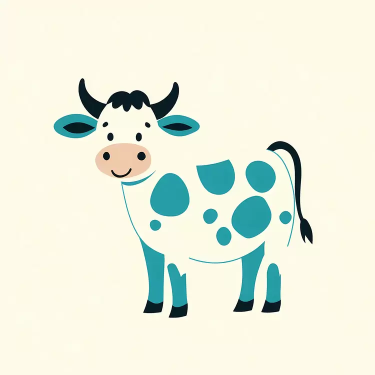 Chubby cow