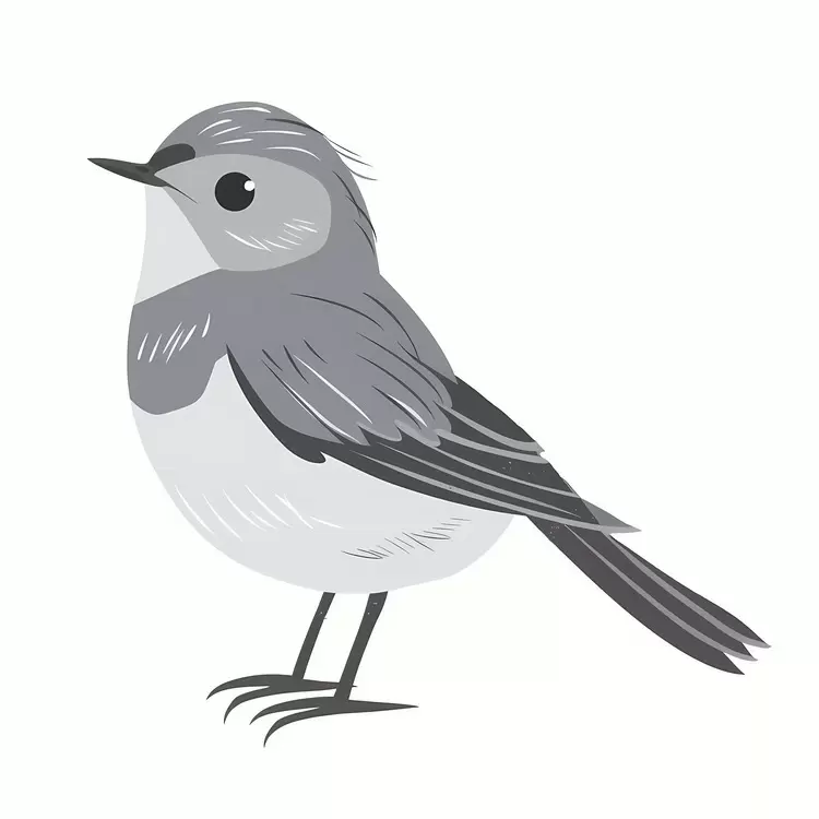 Cute bird cartoon bird