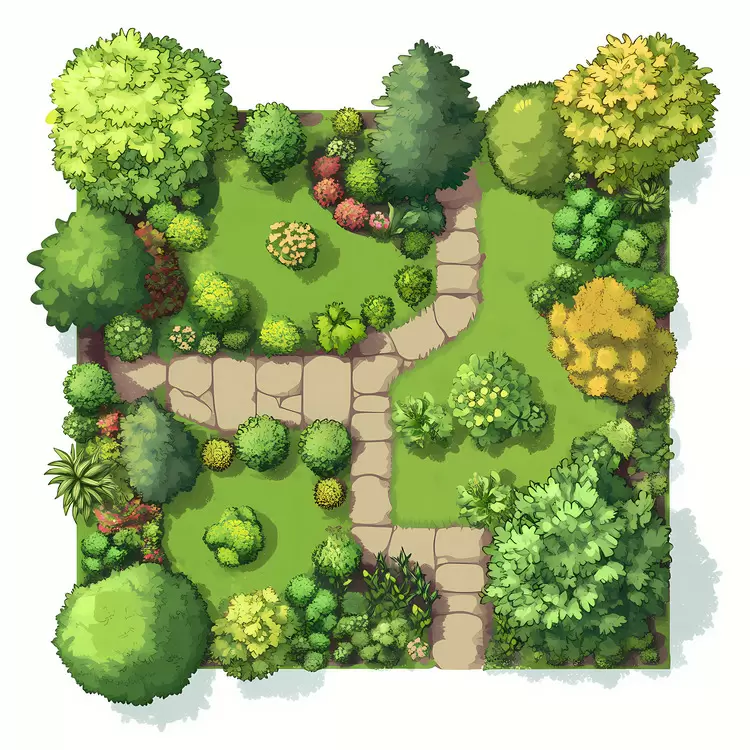 garden tree plan
