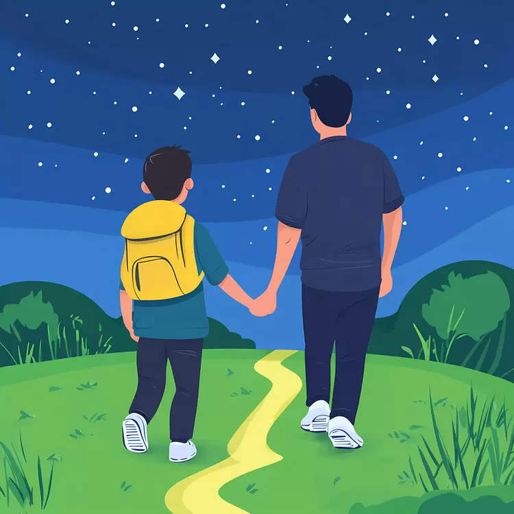 Going School with Dad
