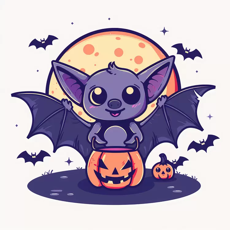 Halloween bat