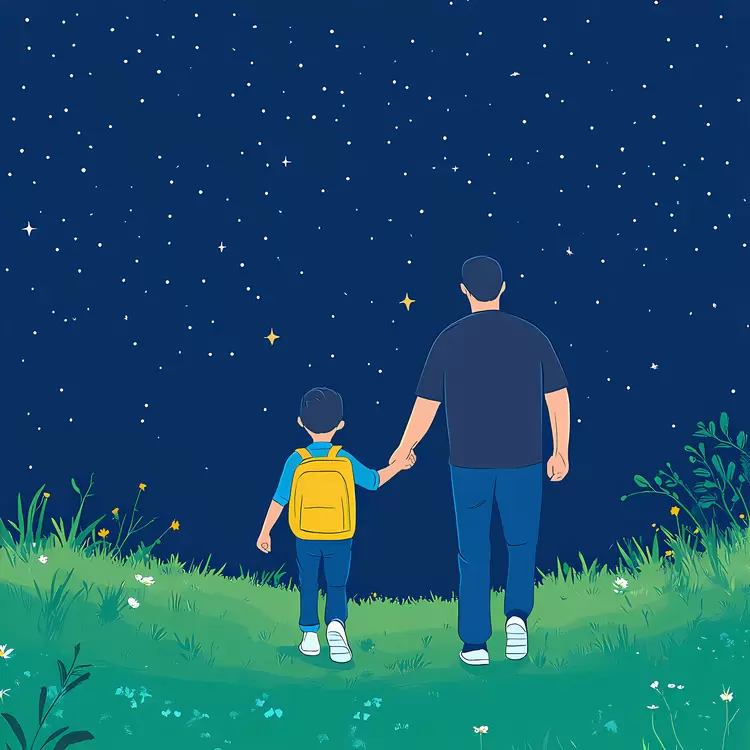 Going School with Dad
