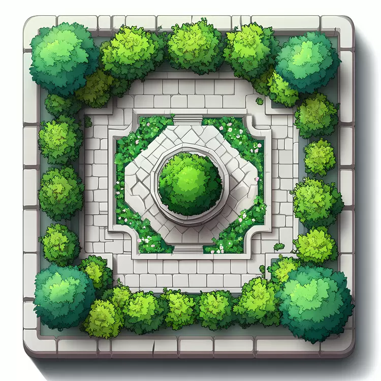 garden tree plan
