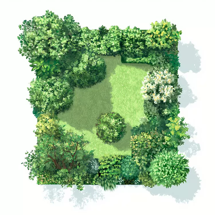 garden tree plan