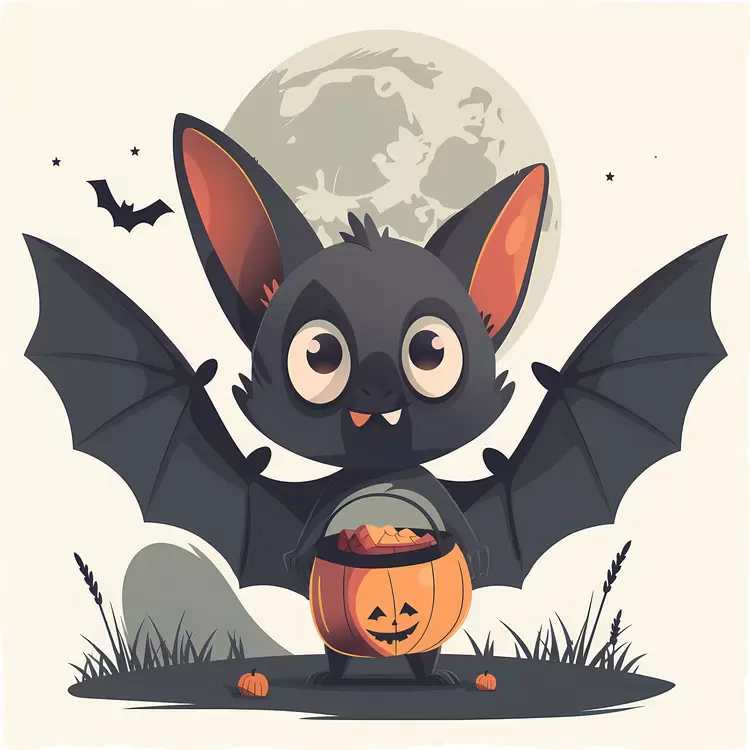 Halloween bat