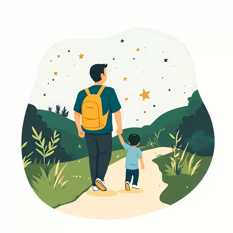 Going School with Dad