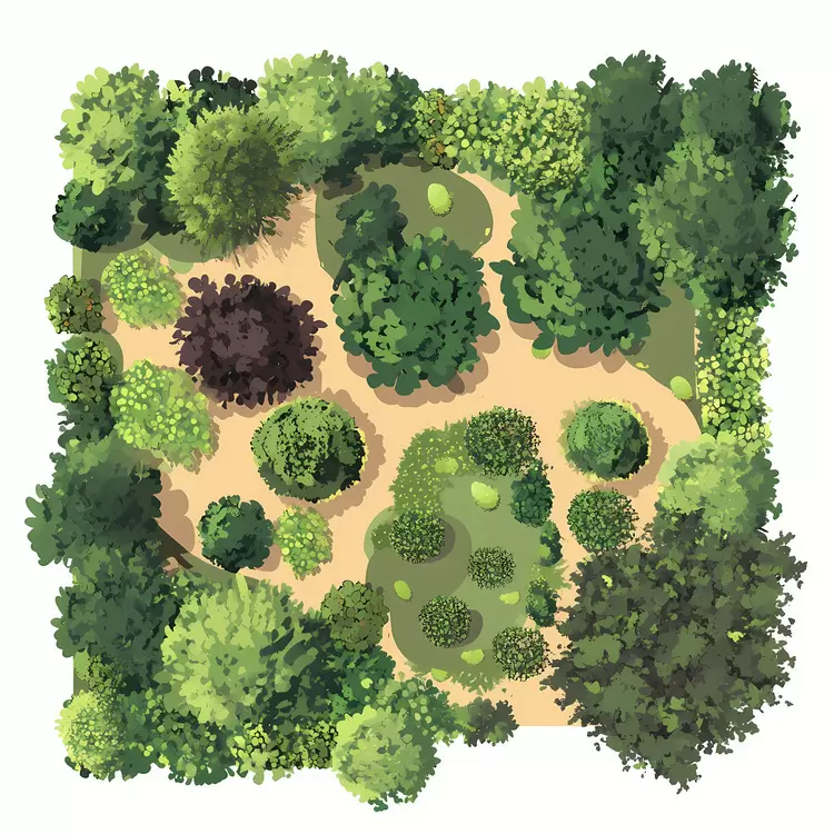 garden tree plan