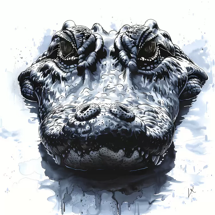 alligator emerge