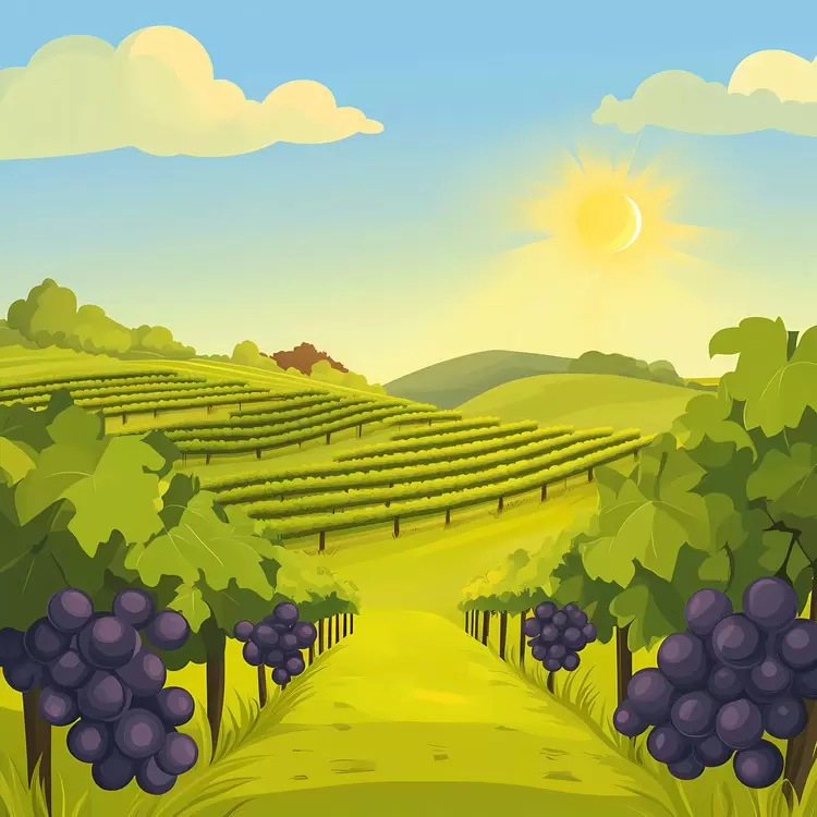 Vineyard Grapevine Field