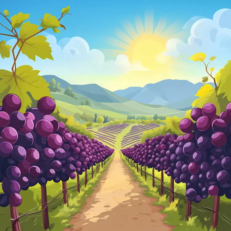 Vineyard Grapevine Field