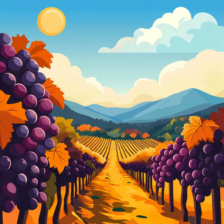 Vineyard Grapevine Field