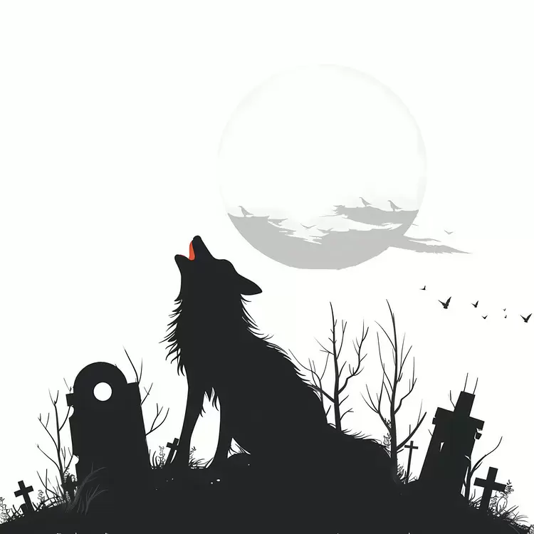 wolf howling