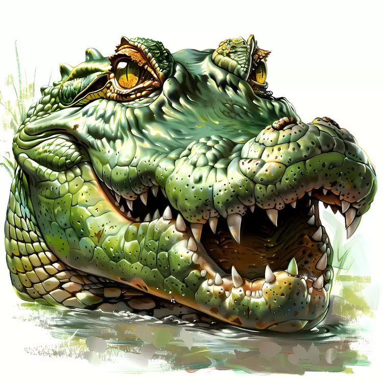 alligator emerge