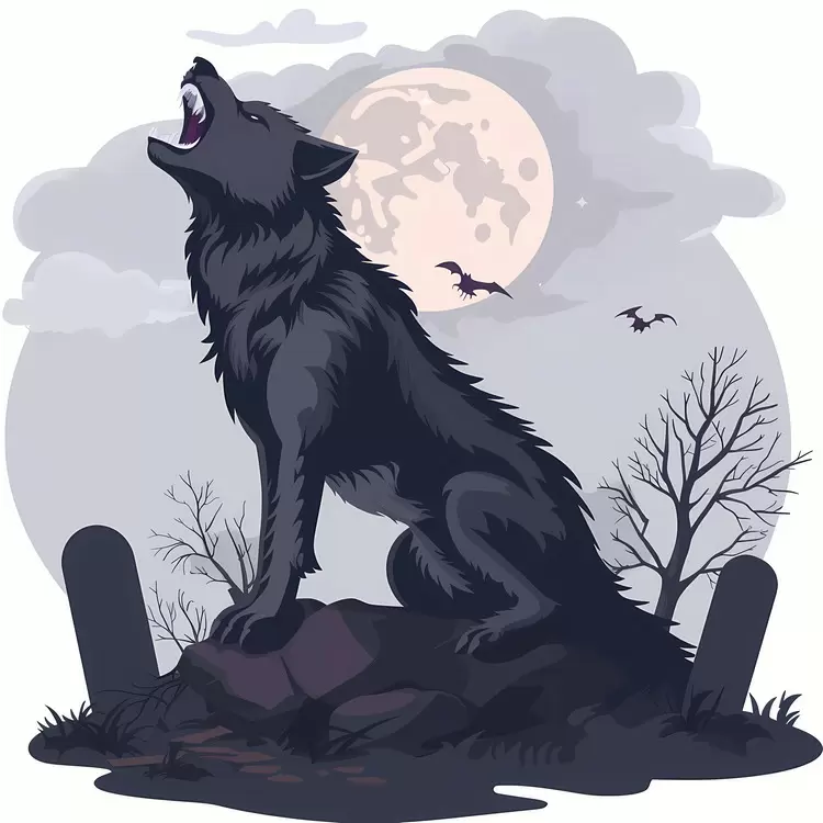 wolf howling