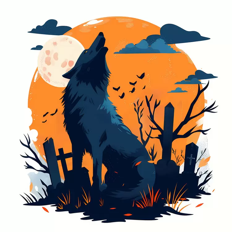 wolf howling
