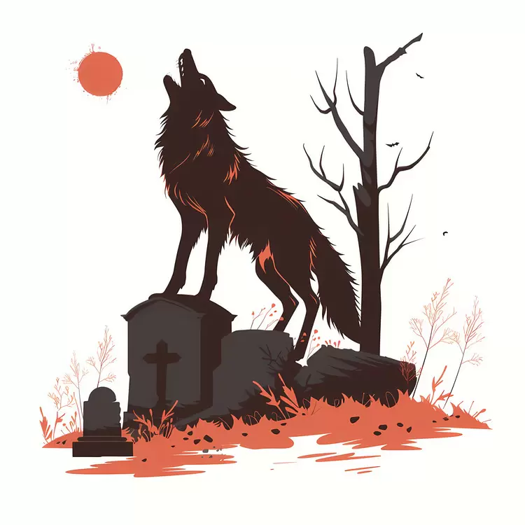 wolf howling