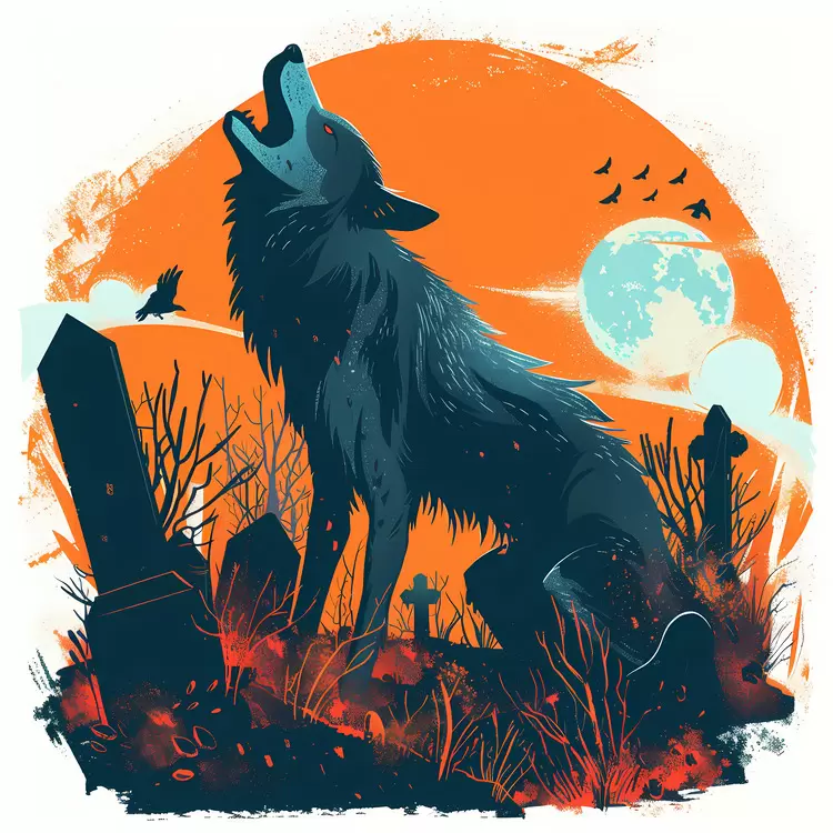 wolf howling