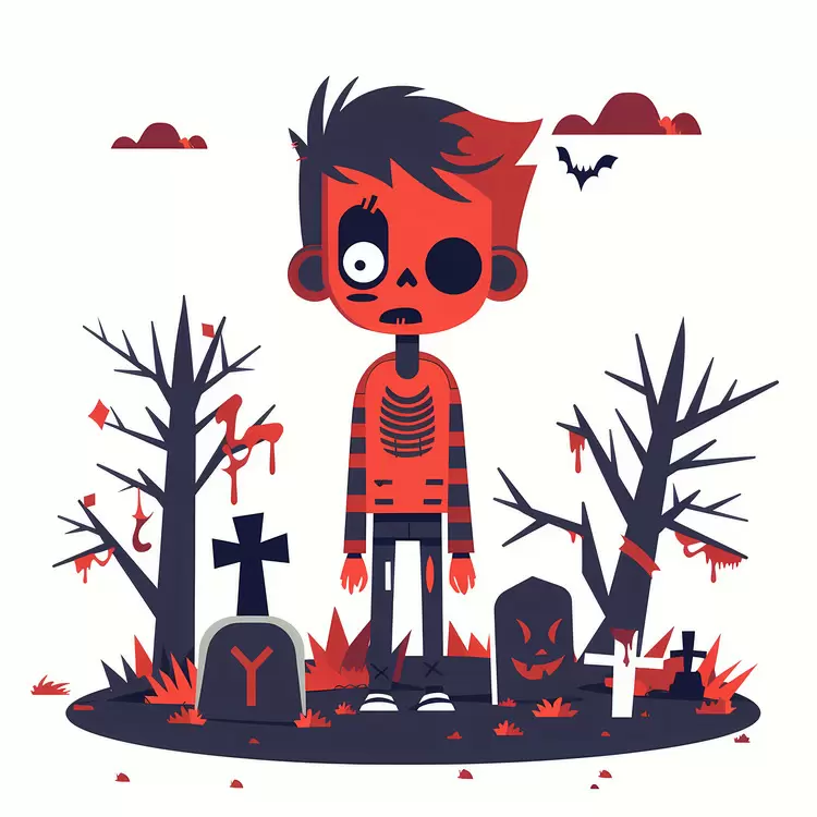 Halloween zombie