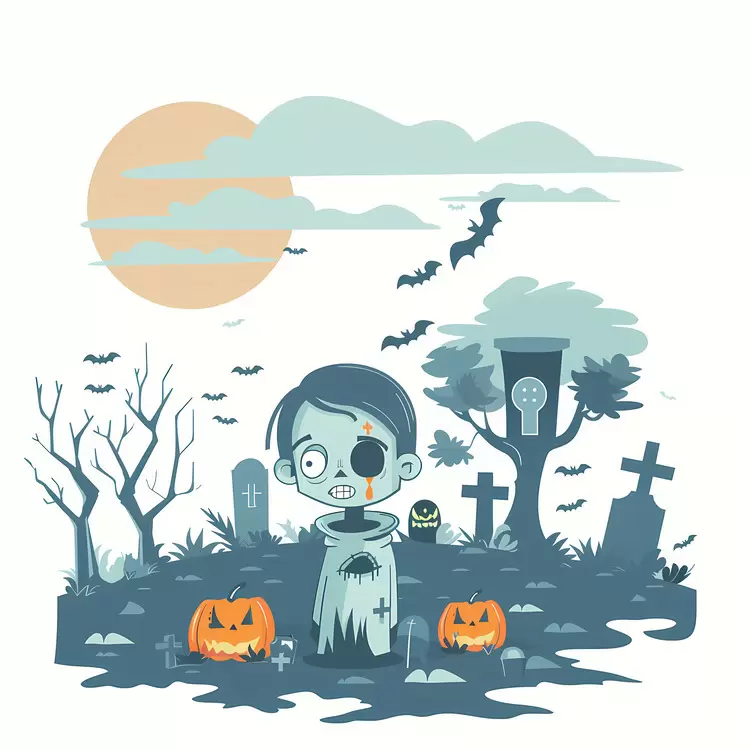 Halloween zombie