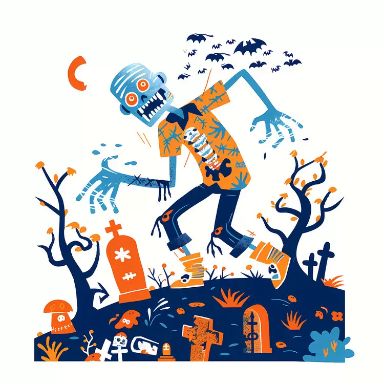 Halloween zombie