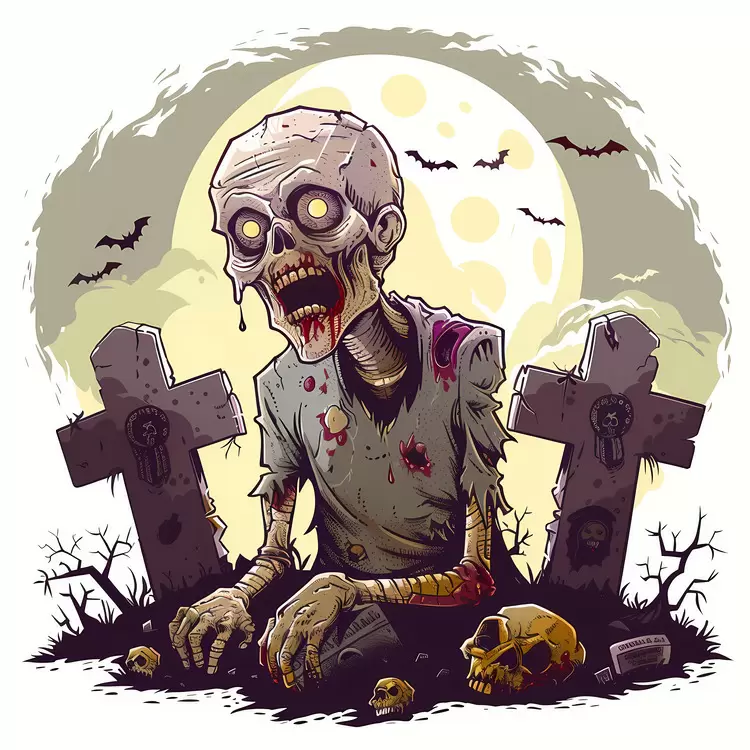 Halloween zombie