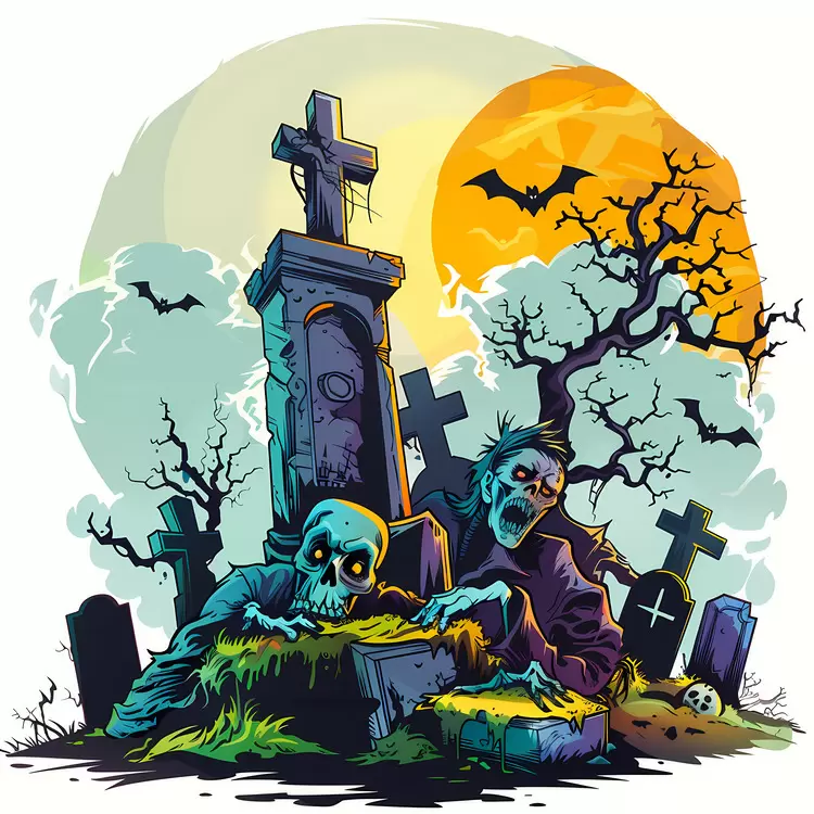 Halloween zombie