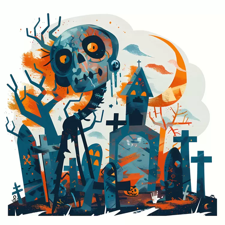 Halloween zombie