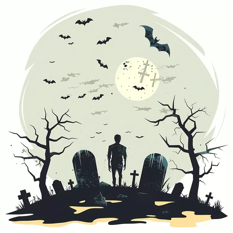 Halloween zombie