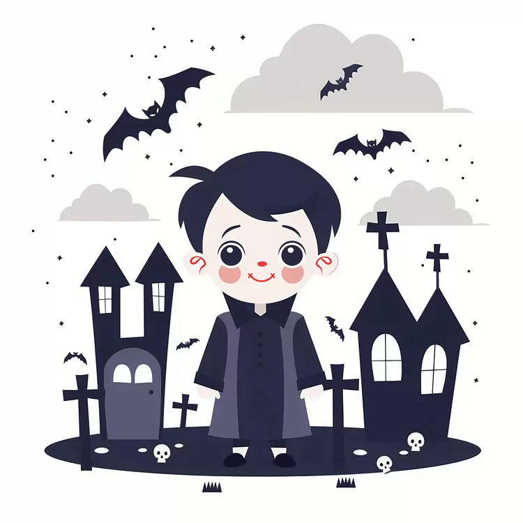 Halloween vampire