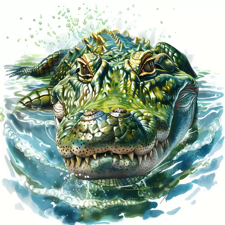 emerge alligator