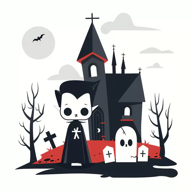 Halloween vampire